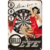 Pin - up Dart Girl - Vintage Metal Signs(12*16Inch)-Pin-up-girls