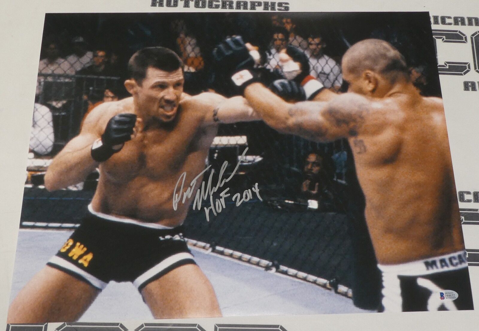 Pat Miletich Signed 16x20 Photo Poster painting BAS Beckett COA UFC Picture Autograph 16 17.5 18