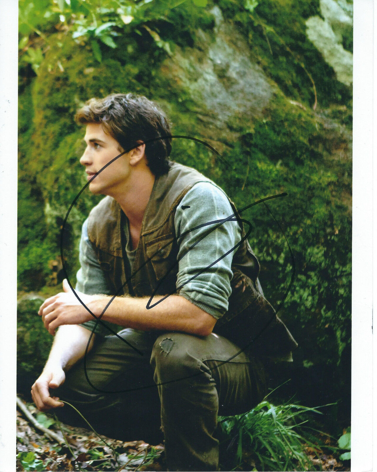 LIAM HEMSWORTH THE HUNGER GAMES AUTOGRAPHED Photo Poster painting SIGNED 8X10 #6 GALE HAWTHORNE