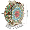 5D DIY Crystal Diamond Painting Wooden Handmade Mandala Clock Kits