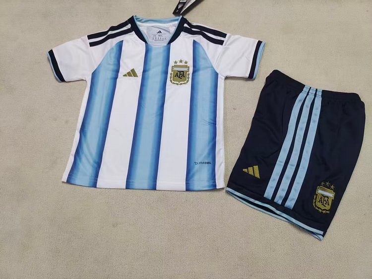 2026-27 World Cup Argentina Home Jersey - Adult and Children's Set