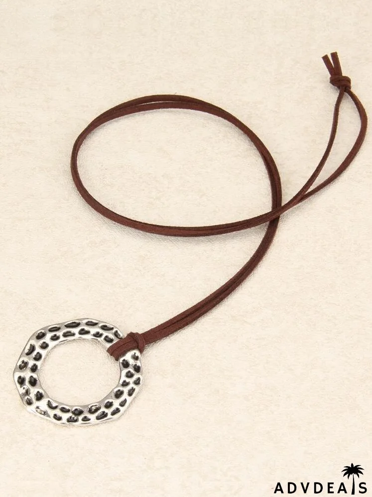 Geometric Charm Necklace