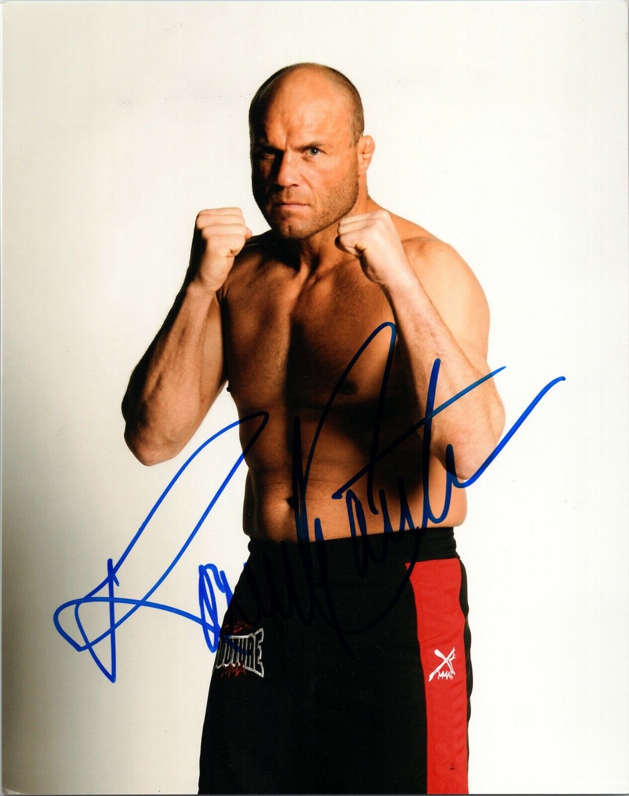 ~~ RANDY COUTURE Authentic Hand-Signed UFC - THE NATURAL