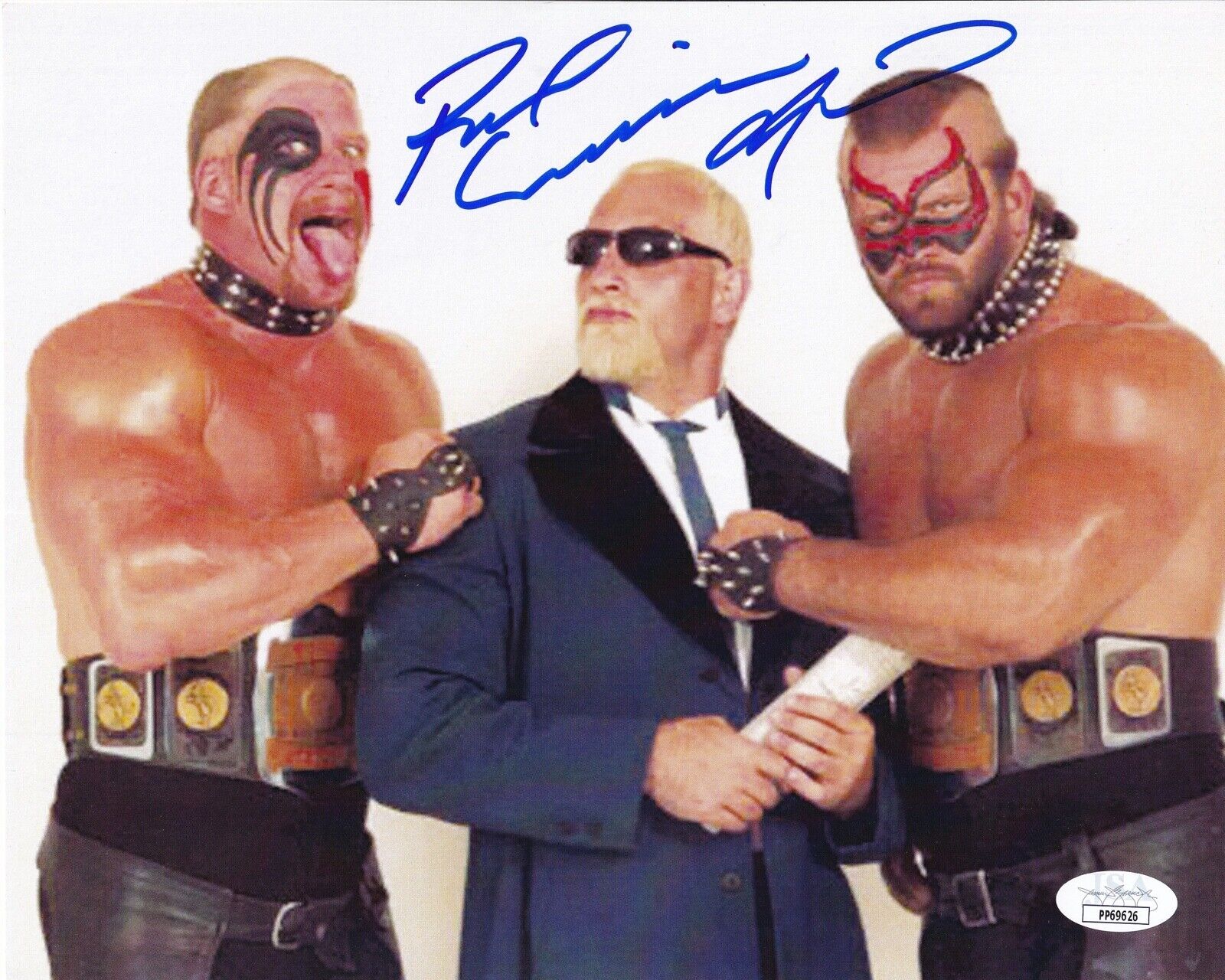 Road Warrior Animal d.2020 Signed Autographed Auto 8x10 Photo Poster painting NWA WCW WWF JSA A