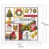Winter - 14CT Counted Cross Stitch - 27*27cm