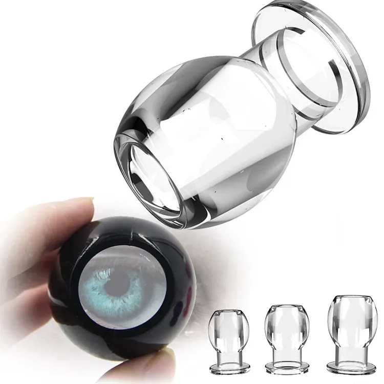 pornhint Pornhint Hollow Anal Butt Plug Silicone Vagina Speculum Anus Dilator Enema Shower Sex Toy Stroker