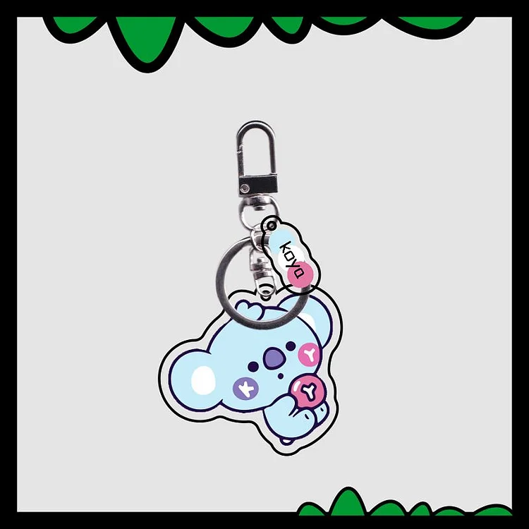 Christmas Sale BT21 Jelly Candy Baby Keychain Pendant