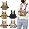 Outdoor Sports Chest Bag Trendy Functional Travel Backpack Oxford Cloth Vest Bag
