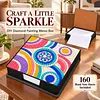 PU 5D Pearl Diamond Painting Kit Note Box DIY Diamond Art Notepad Box with 160 Sheets of Paper (Geometry)