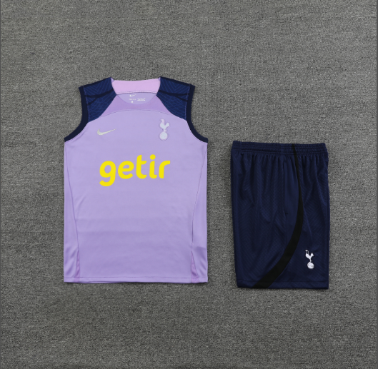 23/24 Tottenham Training Vest Kit Football T-Shirt Thai Quality