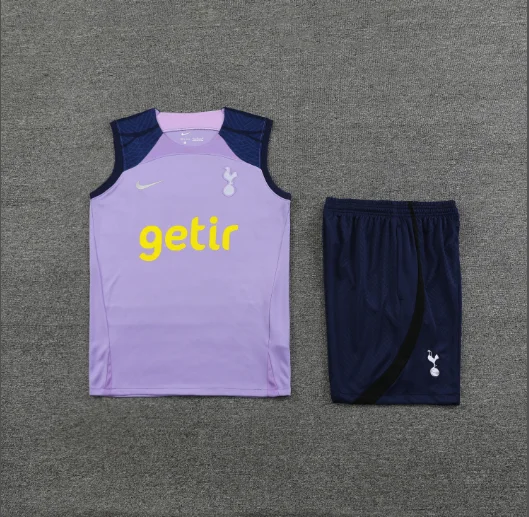 23/24 Tottenham Training Vest Kit Football T-Shirt Thai Quality