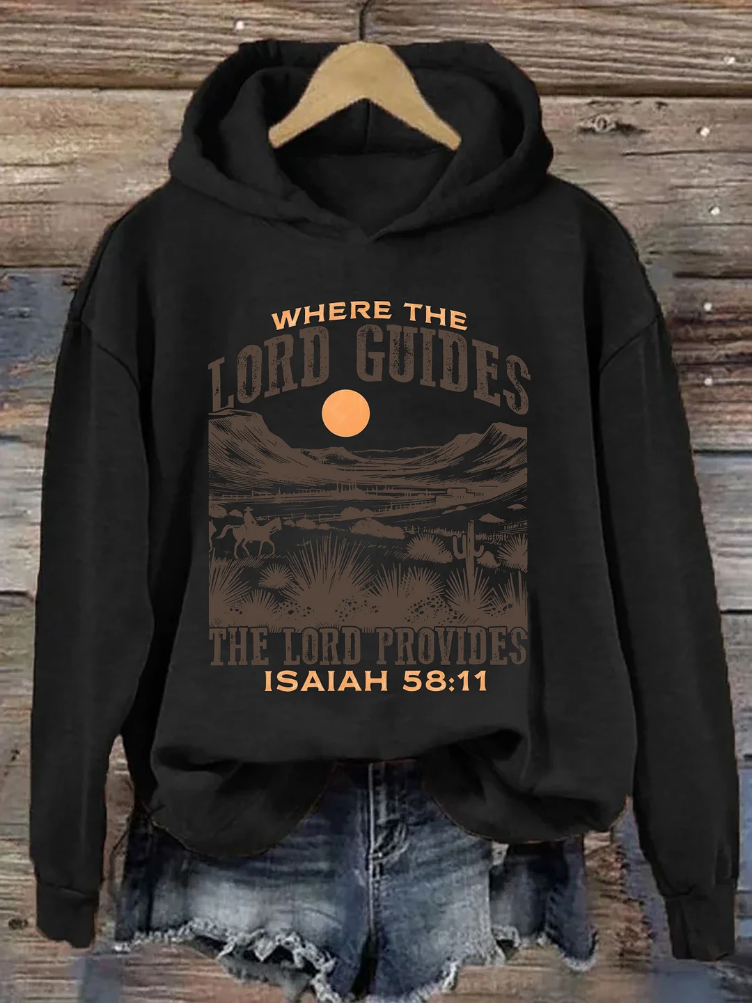 The Lord Provides Christian Hoodie