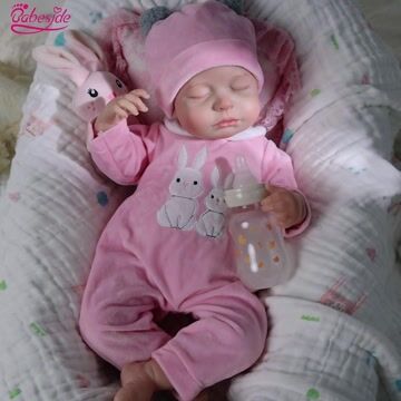 Babeside Sleeping Reborn Baby Lucy 12" Little Infant Girl Emotional Comfort Companion
