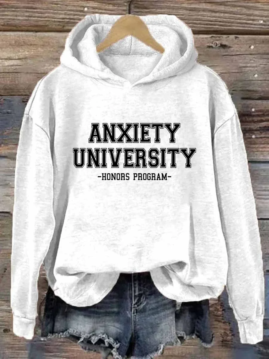 Anxiety University Honors Program Hoodie