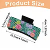 Green Flowers DIY Diamond Painting Claw Clips for Adults Beginners Diamond Art Western Hair Clips Anti-Slip Design for Women Long Short Hairstyle Jewelry Supplies
