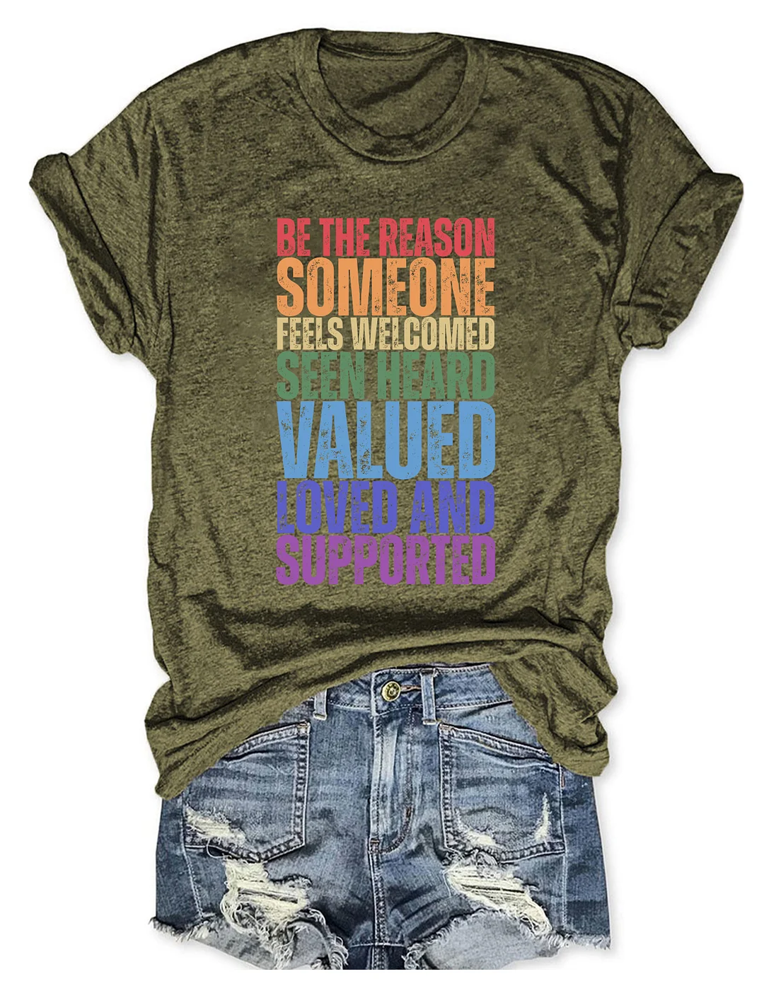 Rainbow Affirmation T-shirt