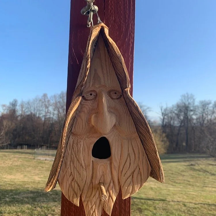 Wizard Birdhouse | Happy spirit birdhouse