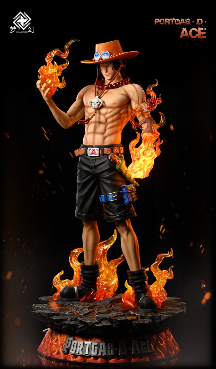 PRE-ORDER DREAM STUDIO 1:3 Statue GK One Piece ACE