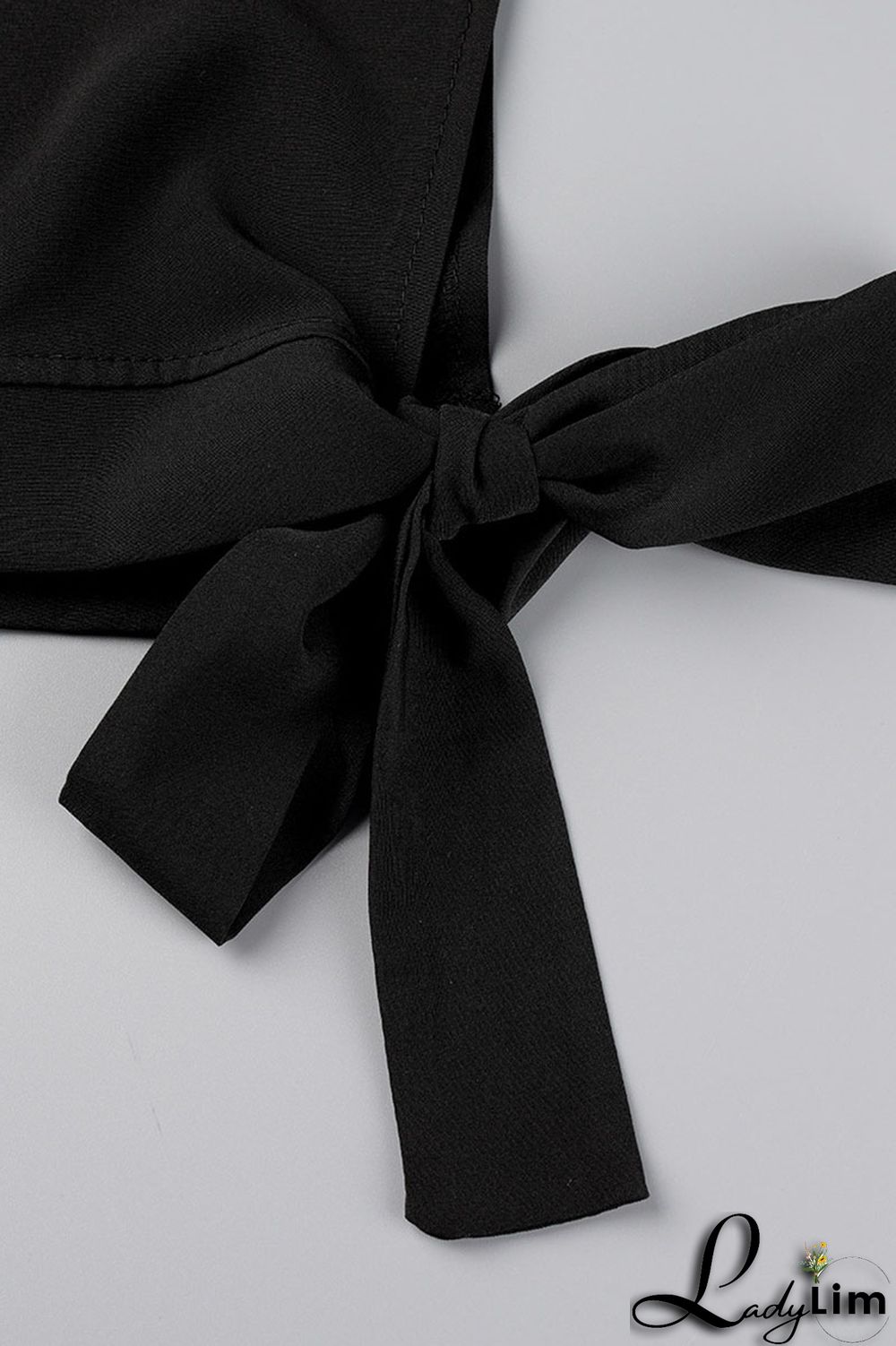 Light Blue Casual Simplicity Solid Patchwork Buckle Turndown Collar Long Sleeve Two Pieces