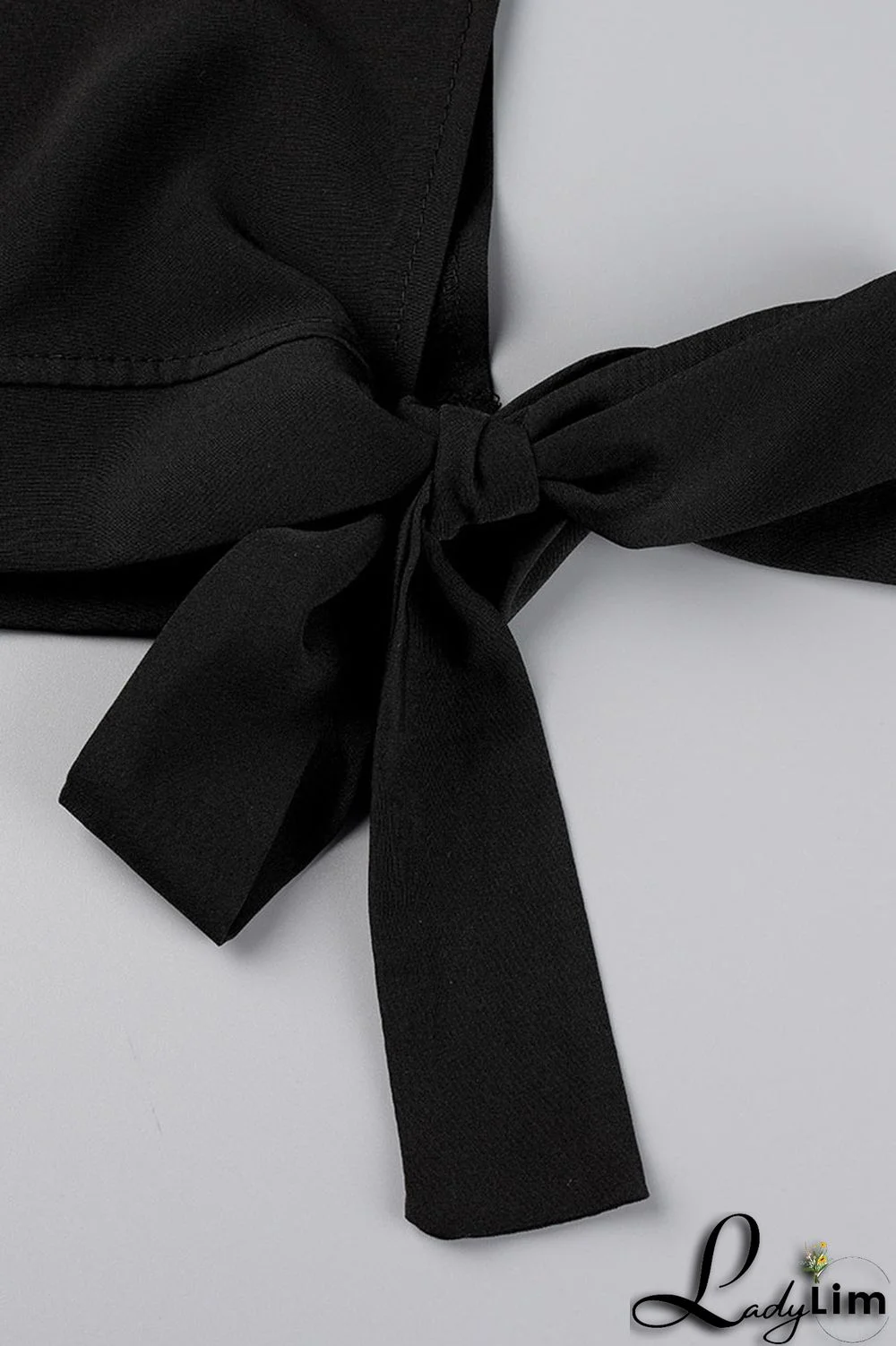 Light Blue Casual Simplicity Solid Patchwork Buckle Turndown Collar Long Sleeve Two Pieces