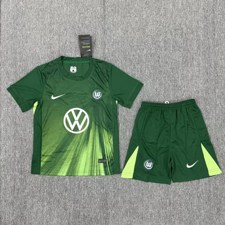 2025-26 New Season-Wolfsburg Home-Jersey-Children's Wear