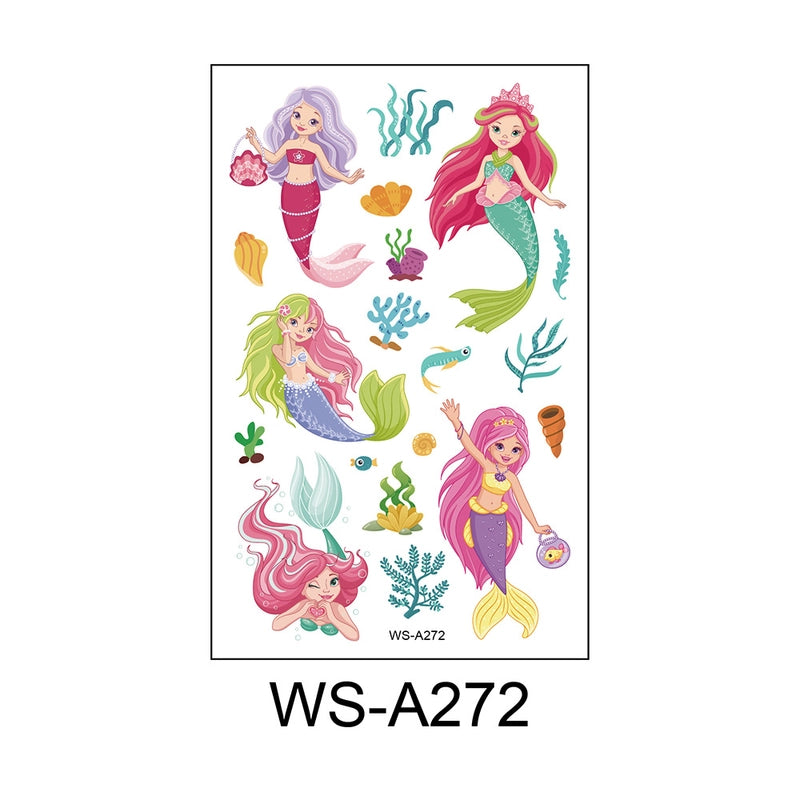 Mermaid Pet Tattoos & Body Art 1 Piece