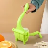 Manual plastic juicer lemon fruit apple orange juice squeeze