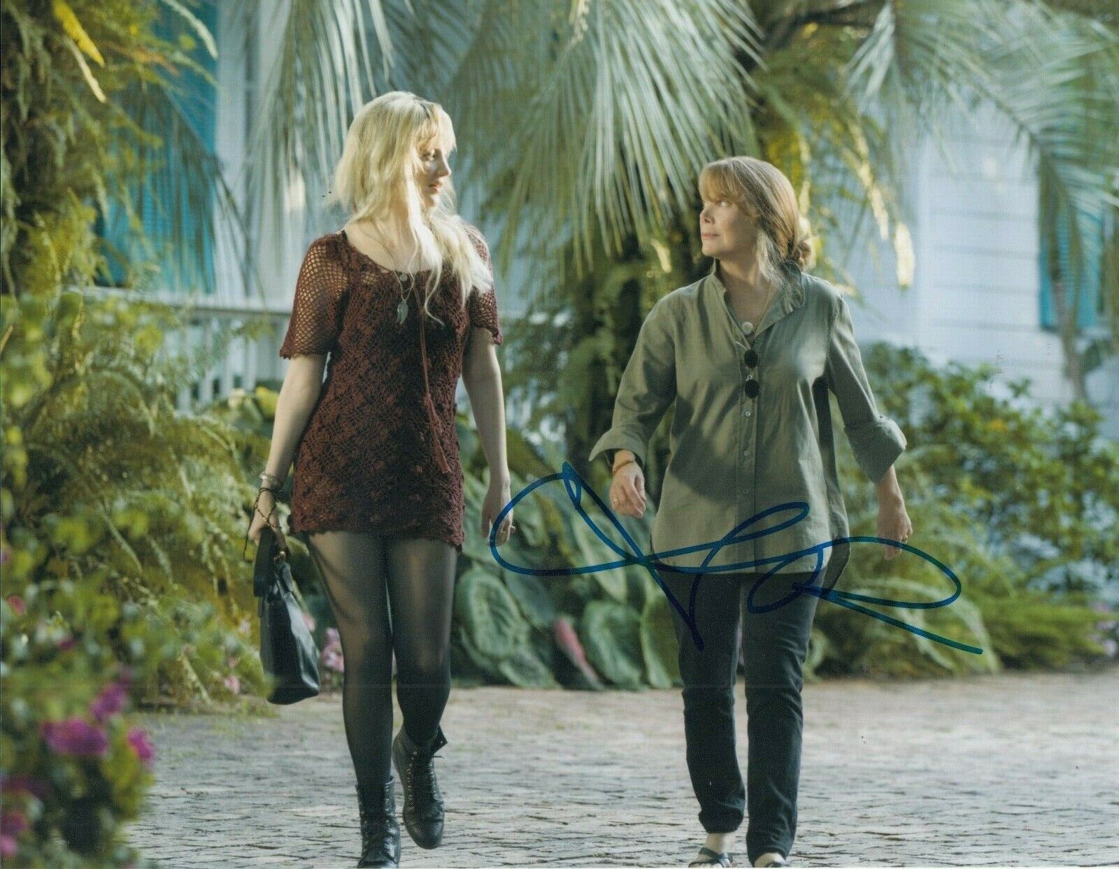 ANDREA RISEBOROUGH signed (BLOODLINE) autograph 8X10 Photo Poster painting *Evangeline* W/COA #2