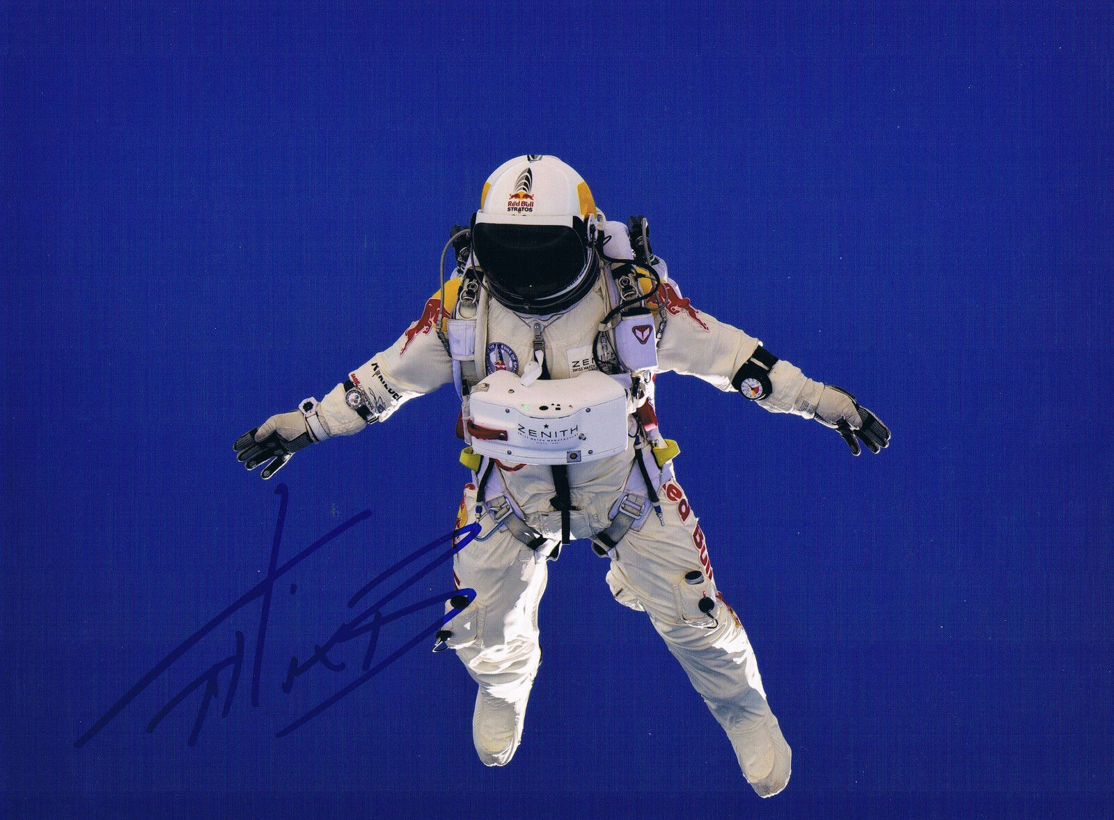 Felix Baumgartner 1969- genuine autograph signed 8x10