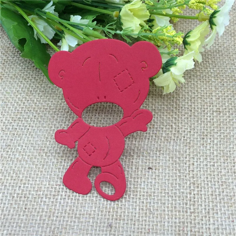 Bear Metal Cutting Dies for DIY Scrapbooking/Card Making/Kids Fun Decoration Supplies