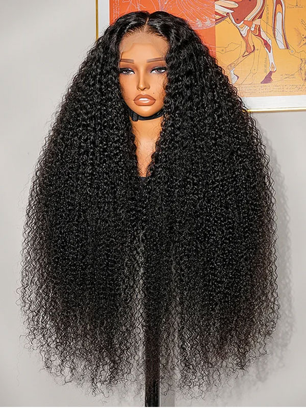 13x6 Kinky Curly Glueless Lace Wig | HD Lace & Transparent Lace | 200% & 250% Density | Boruihair 100% Human Hair