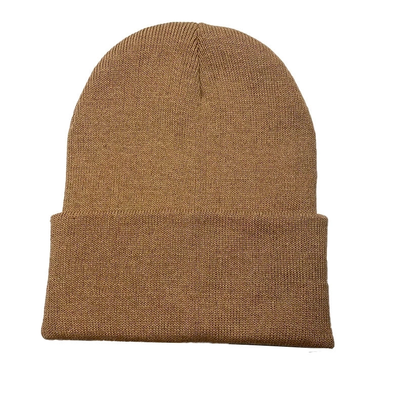Unisex Minimalist Solid Color Eaveless Wool Cap