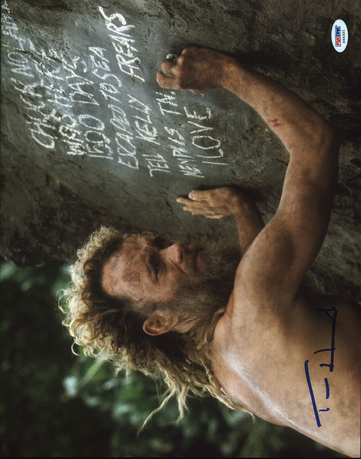 Tom Hanks Cast Away Authentic Signed 11x14 Photo Poster painting Autographed PSA/DNA #X44321