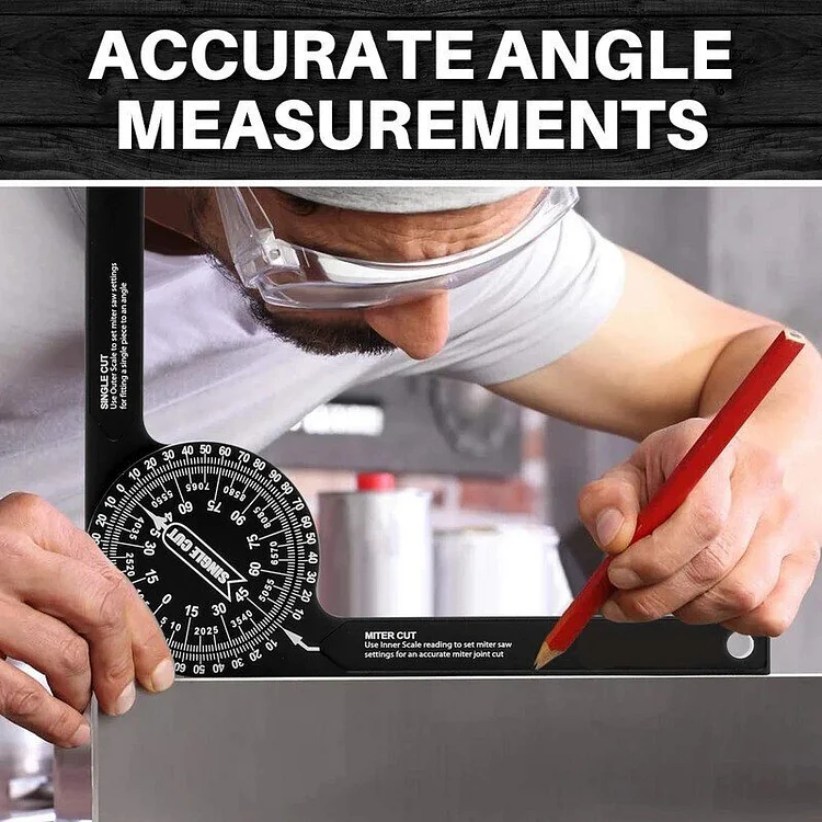 🎄Christmas Sale-49% OFF🎄Miter Saw Protractor