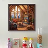 (US Only)Room Printed Cross Stitch Kit 50x50cm DIY 14CT Embroidery Craft Set Home Decor