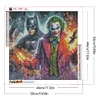 Batman Clown-Full Round Diamond Painting 50*50CM