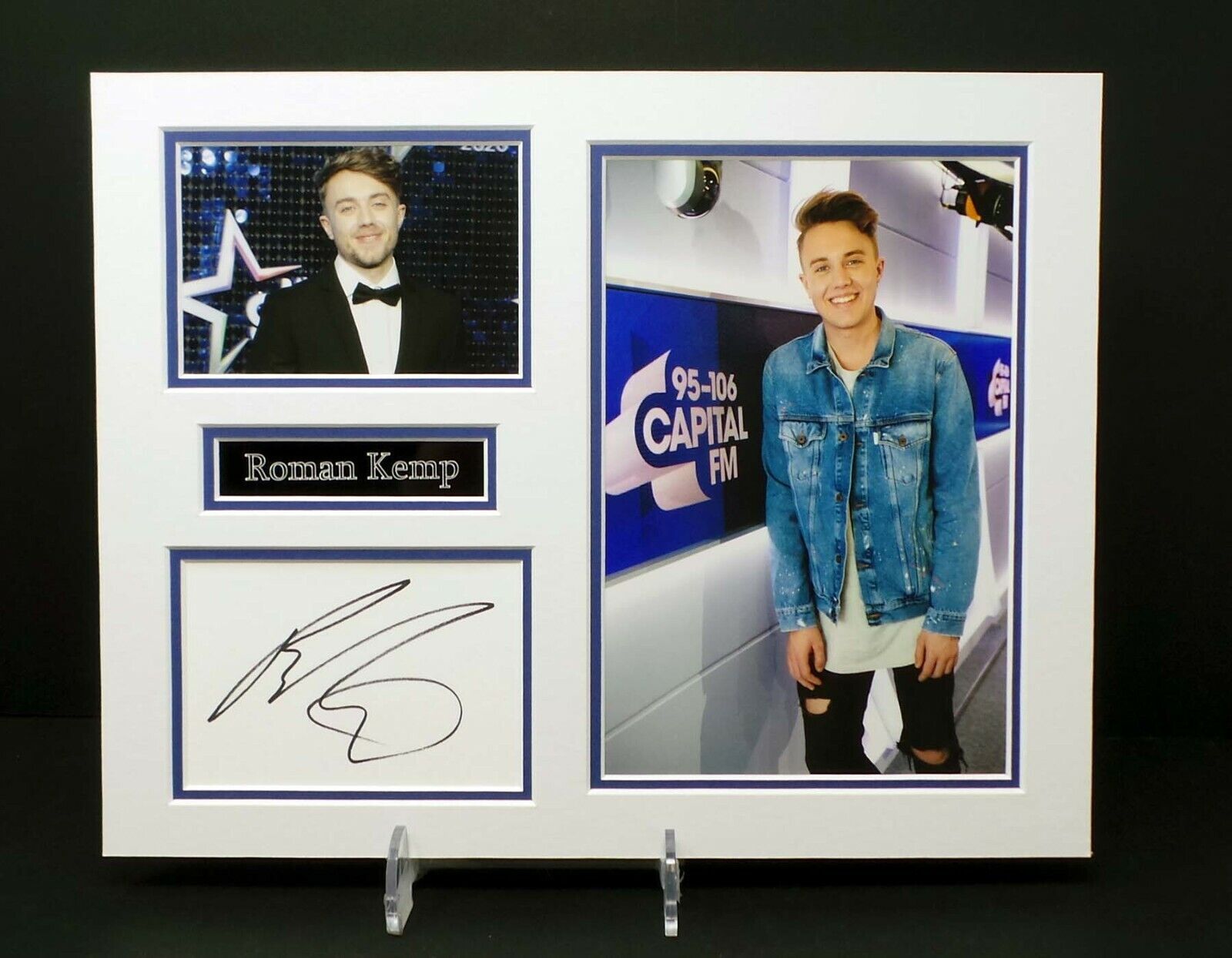 Roman KEMP Capital Radio DJ Presenter Signed Mounted Photo Poster painting Display AFTAL RD COA