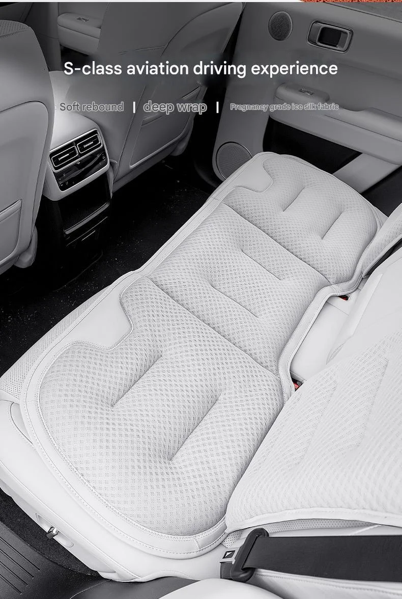 Car summer sweat-proof breathable seat cushion--high elastic polymer breathable fabric