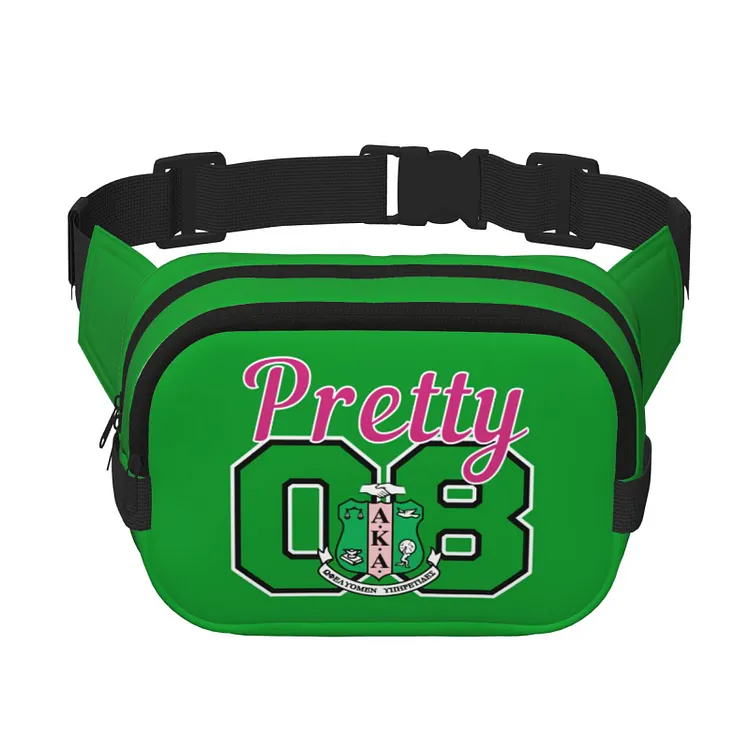  Square Double Layer Waist Bag
