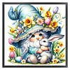 Easter Gnome-11CT Stamped Cross Stitch 40*40cm/15.75*15.75in