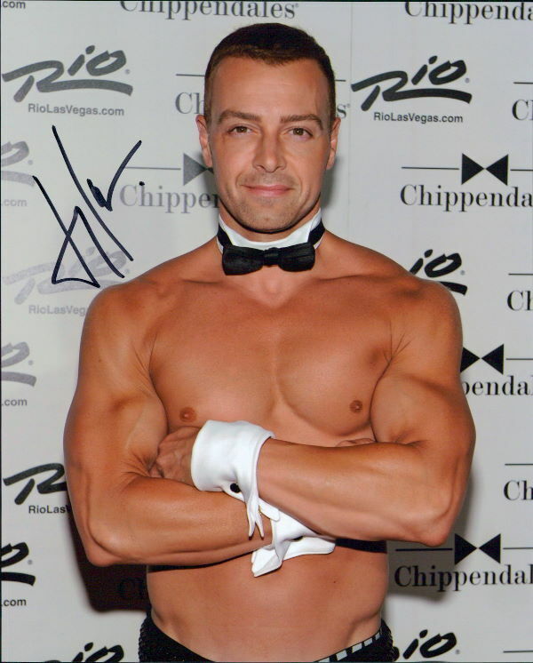 Joey Lawrence signed 8x10 Photo Poster painting