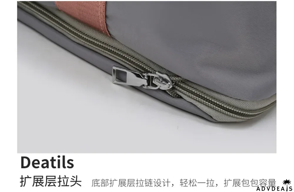 PINK Letter Print Dry and Wet Separation Extend Bag