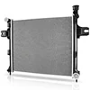 DWVO Radiator Complete Radiator Compatible with 2006-2010 Jeep Commander 2005-2010 Grand Cherokee 3.0L 3.7L V6 4.7L 6.1L V8
