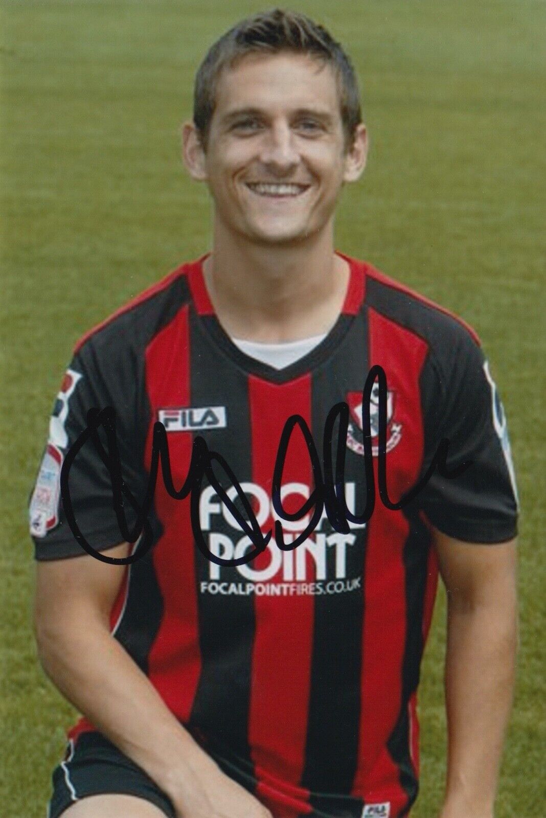 SHAUN COOPER HAND SIGNED 6X4 Photo Poster painting - FOOTBALL AUTOGRAPH - BOURNEMOUTH.