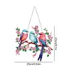 DIY Birds On Branch-Diamond Painting Pendant（Single-Sided)