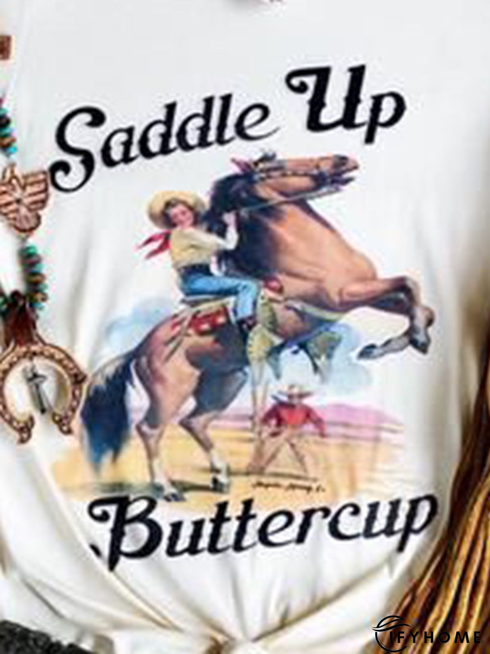 White Jersey Short Sleeve Shift Crew Neck T-shirt | IFYHOME