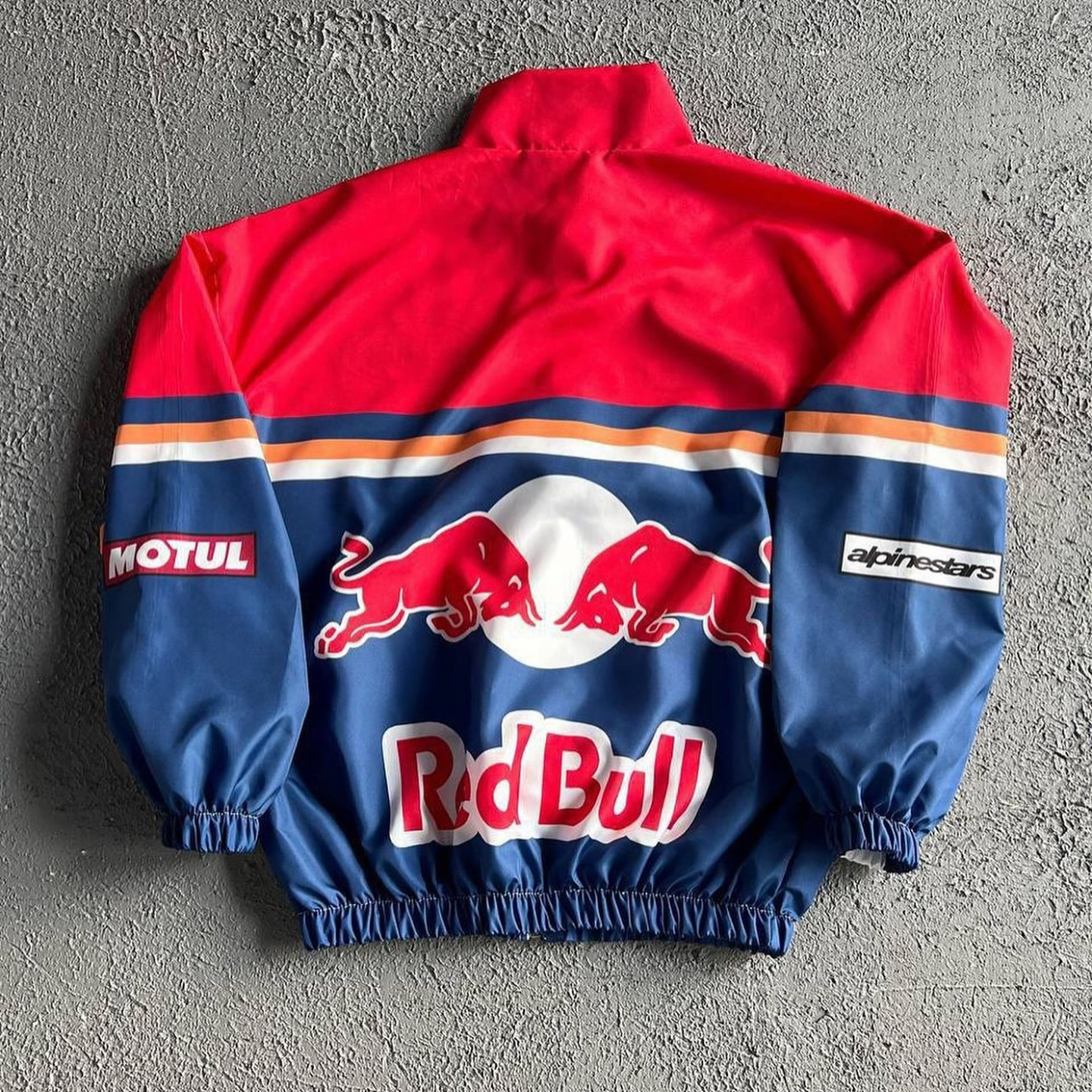 Unisex Classic Team Logo Retro Racing Jacket