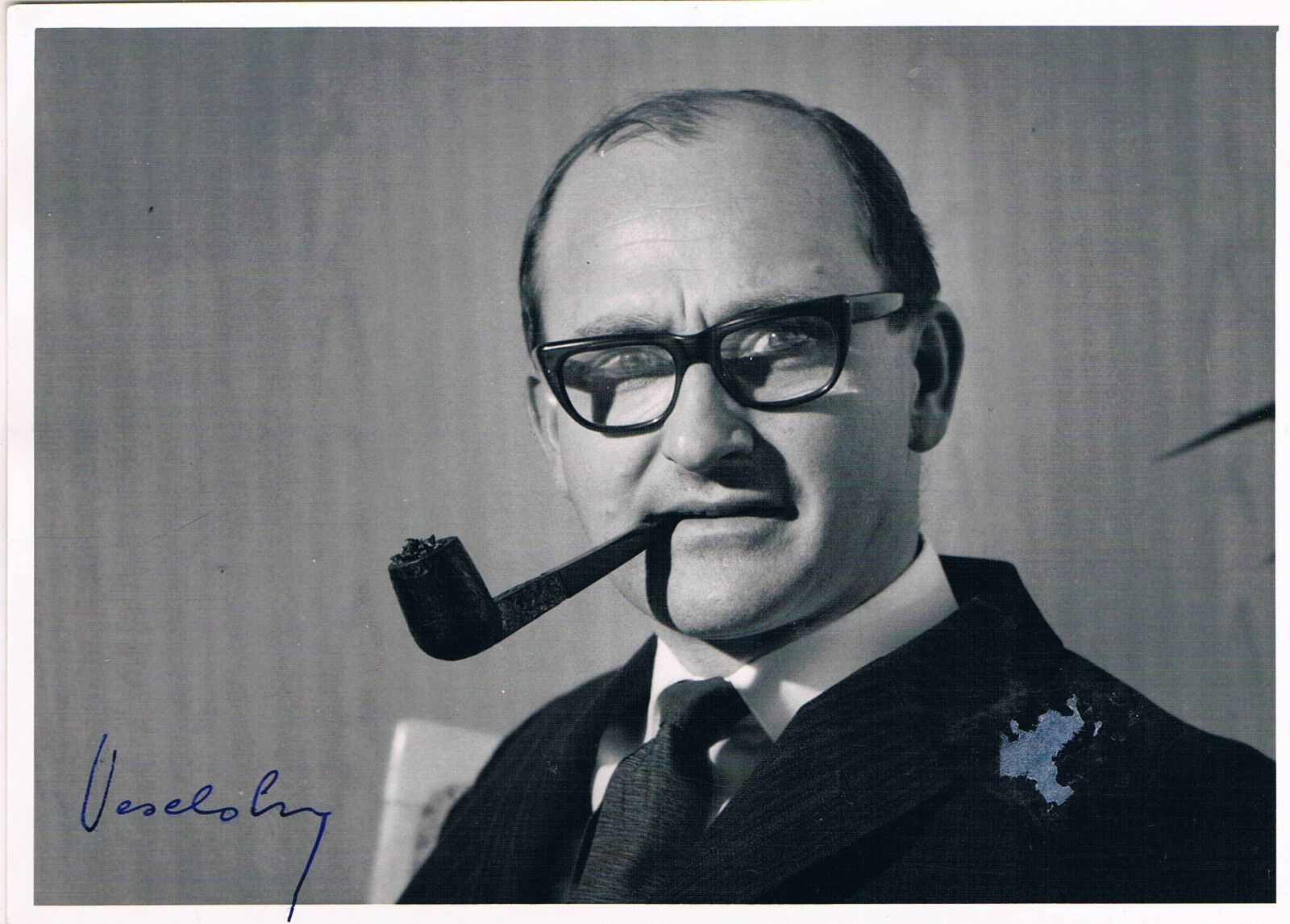 Austria Ernst Eugen Veselsky 1932-2014 genuine autograph signed Photo Poster painting 5x7