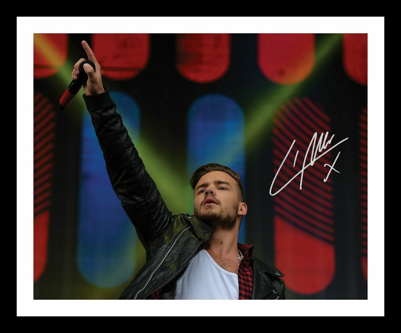 Liam Payne Autograph Signed & Framed Photo Poster painting 2