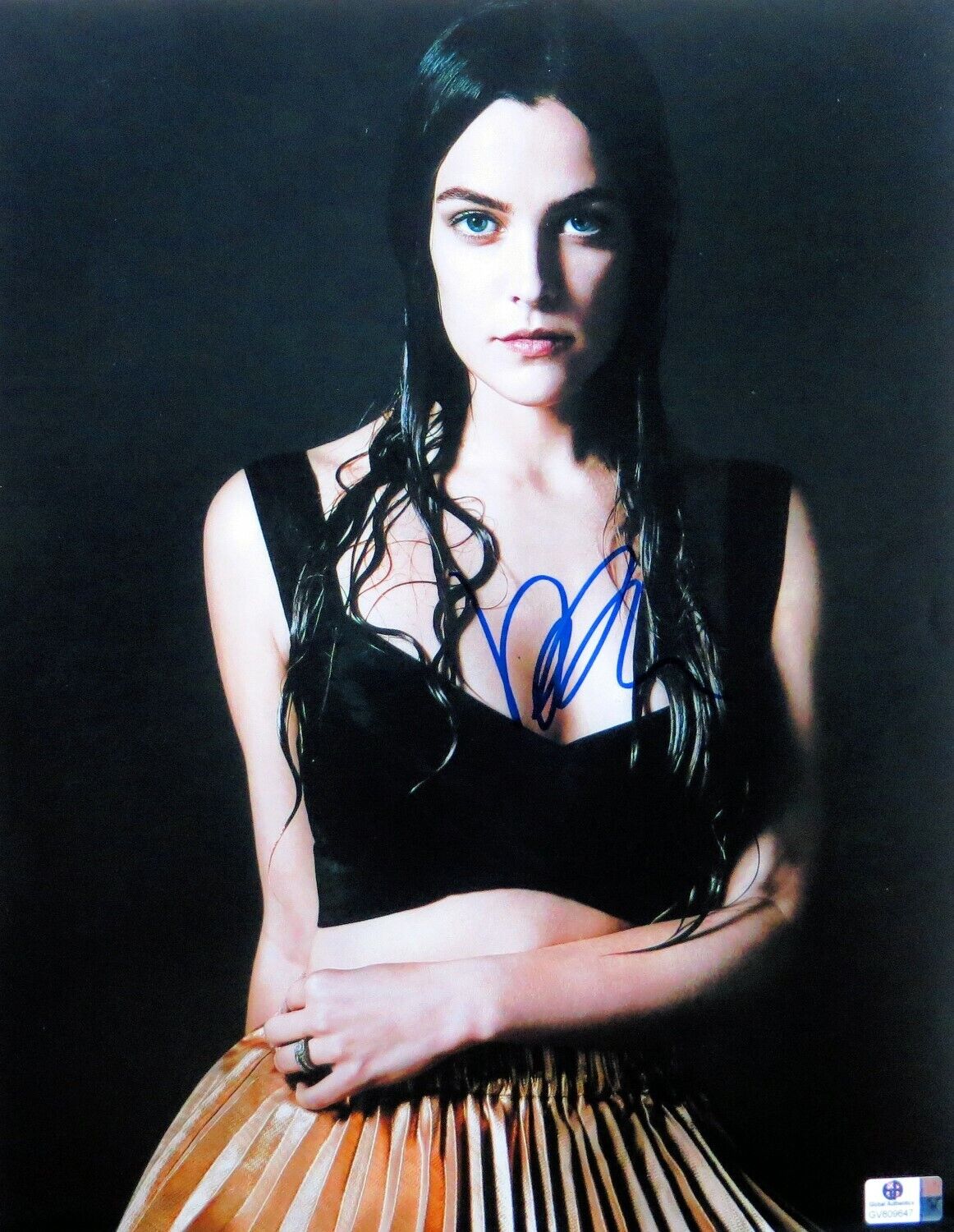 Riley Keough Signed Autographed 11X14 Photo Poster painting Gorgeous Dark and Sexy GV809647